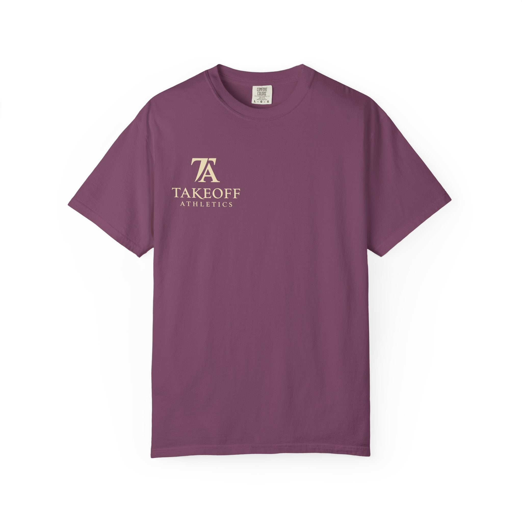 Takeoff Athletics' Unisex Dyed T-shirt- Soft Everyday Feel